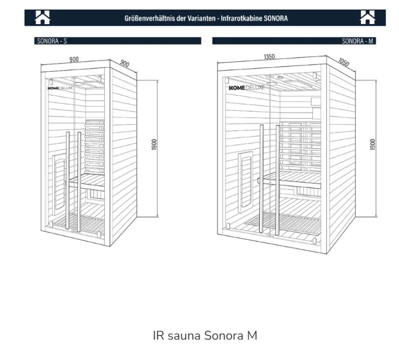 IR sauna Sonora M - Slika 6